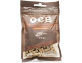 Фильтры сигаретные OCB Slim Unbleached (10 пач х 150 шт)