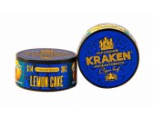 Табак для кальяна Kraken Medium Seco - Lemon cake (лимонный кекс), 30 гр.