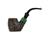 Курительная трубка Peterson  St. Patricks Day  2024 - Rustic 306 P-Lip (фильтр 9мм)