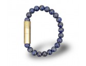 Punch Bracelet – Gold Lapis Lazuli (Золотой лазурит)