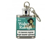 Нюхательный табак Walter Raleigh - Mint (10 гр), металлическая фляга